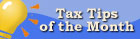 Tax Tips of the Month